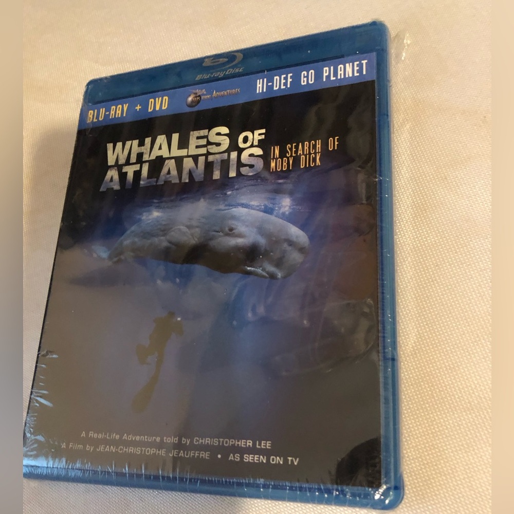 🌎Whales of Atlantis Blu-Ray DVD - 98A $12 or 🎉